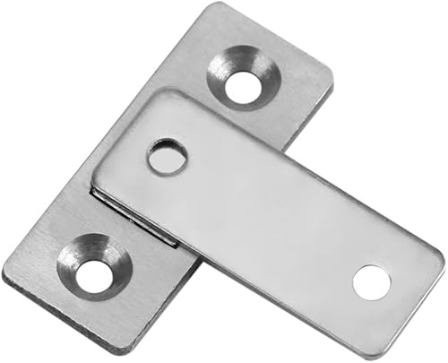 Haofy Cierres Con para Gabinetes - Pestillo de puerta ultradelgado y fuerte magnético para muebles, armario con tornillos