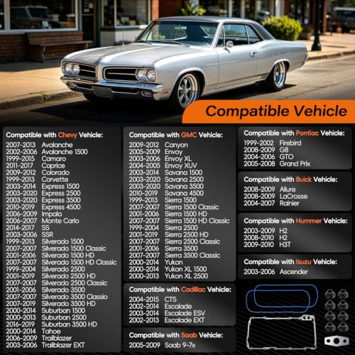 Image of 12612350 Oil Pan Gaskets Kit + 12637683 Valve Cover Gasket Set
