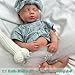 Realistic Reborn Baby Dolls Silicone Full Body Open Mouth - 20 Inch Lifelike Sleeping Newborn Baby Boy Doll Anatomically Correct