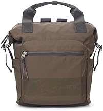 KCB Medium Wide Backpack | Sturdy, Functional and Spacious Design | Perfect for Everyday | Adjustable Handles | 100% Vegan
