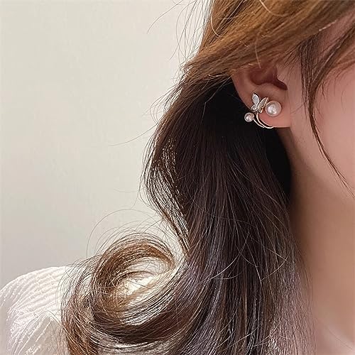ANNACREATIONS Korean Fashionable Gold Plated Dangle Earrings For Women & Girls Pack of 1 Pair - Image 7