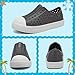 ziitop Kids Toddler Water Shoes for Boys Girls Baby Sandals Sneakers Beach Garden Swim, Anti-Slip Breathable Quick Dry Lightweight Slip-on (Toddler/Little Kid/Big Kid) Grey