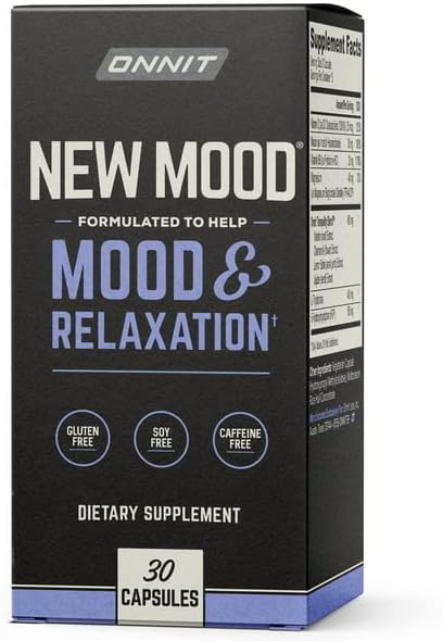 IKJ New Mood Daily Stress, Mood, and Relaxation Supplement Capsules- 30 Ct IKJ New Mood Daily Stress, Mood, and Relaxation Supplement Capsules- 30 Ct