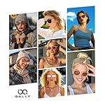 Sunglasses Womens Polarized Sunglasses-Women: Retro Round Sun Glasses with UV400 Protecion Trendy 3 Pack - Image 2