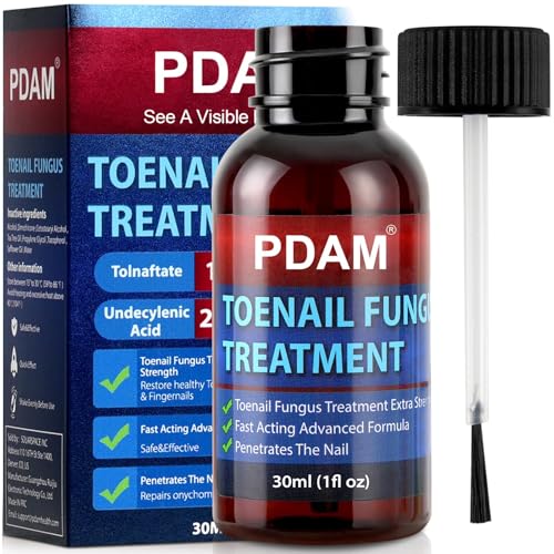 Toenail Fungus Treatment Extra Strength - Toe Nail Fungus Treatments for Thick, Nail Strengthener and Growth, Nail Fungus Treatment Extra Strength for Broken, Discolored Nail & Ingrown Toenail - 30ml