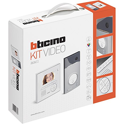 Preisvergleich Produktbild Bticino Türsprechanlage Video Farbe Freisprecheinrichtung Klasse 100 V12E bt363411