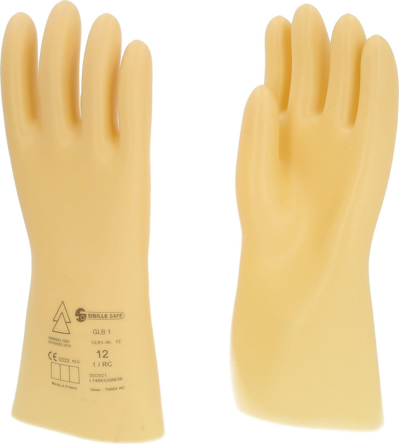 KS TOOLS 117.0056 Guanti protettivi da elettricista bianco