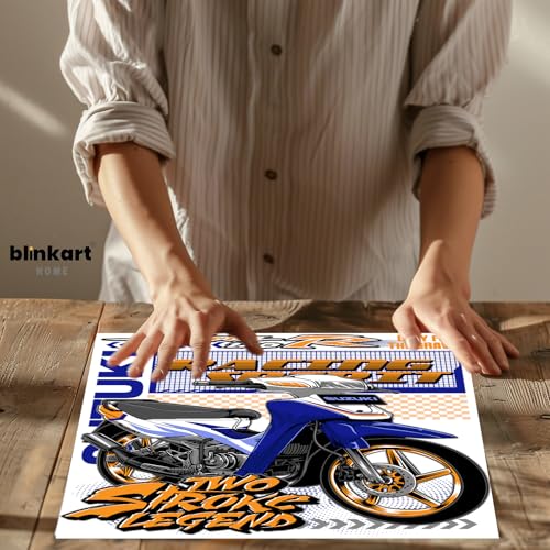 Image of BLINKART Suzuki SatriaCar Posters Sticker Gift Items for Boys Room Wall Decor || Comes with Double-Sided Tape|| Decoration Bedroom Living Room Office Studio Decor | 12x18 In (A3) - CAR-247