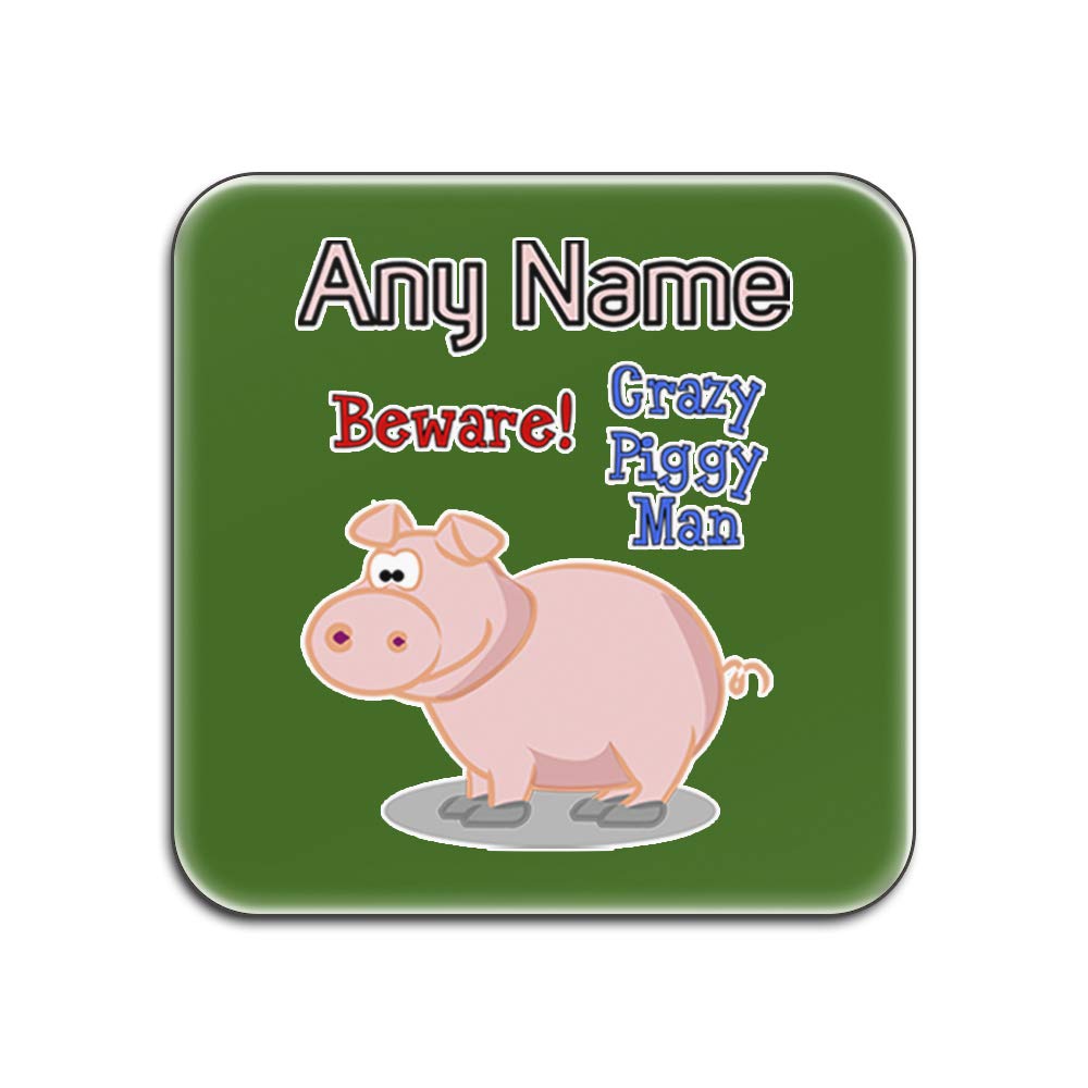 Dessous-de-verre Crazy Piggy Man : une idée cadeau originale