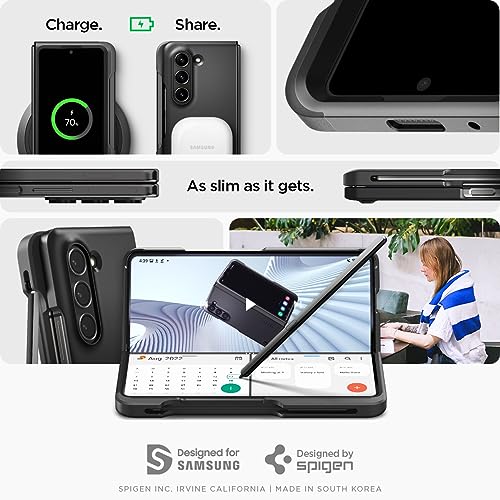 美品 Galaxy Z Fold5 512GB SPIGENケース付 Amazon.co.jp: Spigen Galaxy Z Fold5 ケース Sペン収納 [ SC