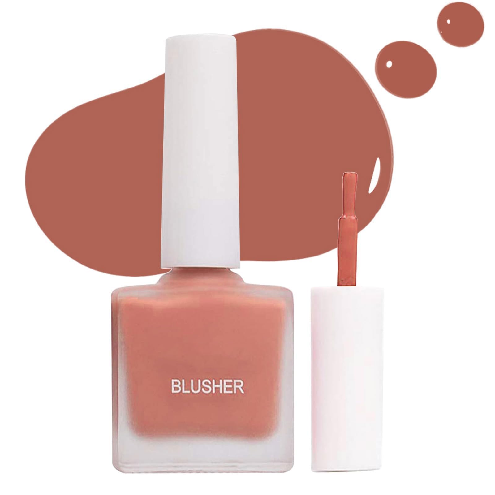 Liquid Blush- Fruit Juice Liquids Blusher, Natural Look Face Blushs Waterproof Long Lasting Blushes, Korean Liquid Blush For Cheeks Beauty Makeup (#403)