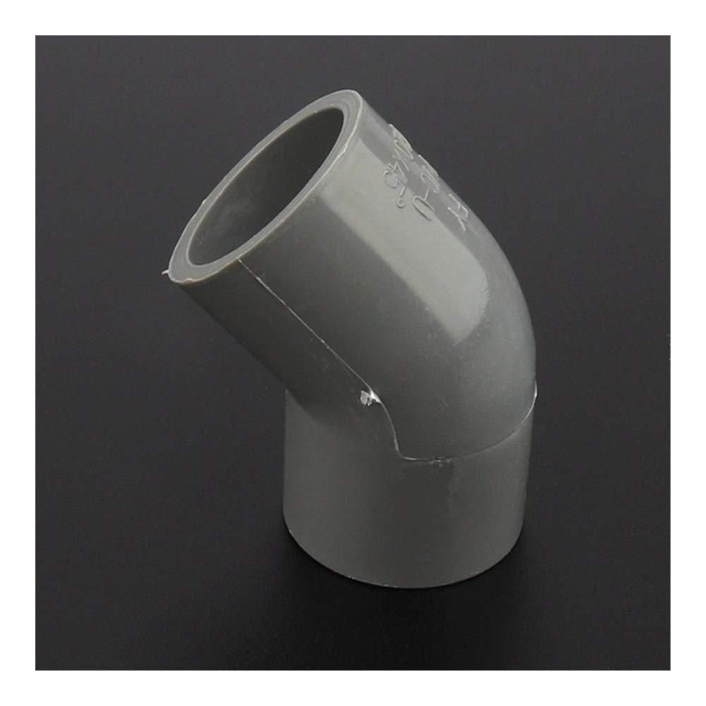 ICXLPMC Pipe Connector Pipe Connectors 20mm PVC Elbow Joint 45 Degrees Garden Water Connectors Household Tap Water Supply Aquarium Tank Pipe Connector12/24/48pcs ICXLPMC