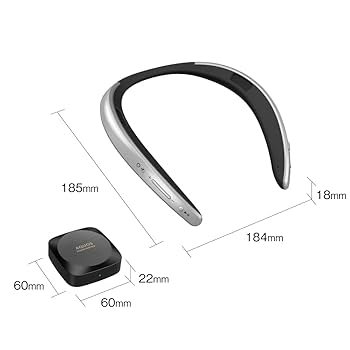 Amazon | シャープ ウェラブルネックスピーカー AN-SC1-S AQUOS