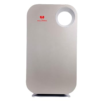 Hullaards AT-21 Portable Air Purifier to remove 99.97% air pollutants in just 1 hour (Silver)