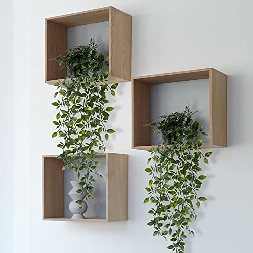 Luckygreenery Artificial Ivy, Realistic Fake Plant With Plastic Pot For Home Office Garden Decoration (26In Long) #TOP3