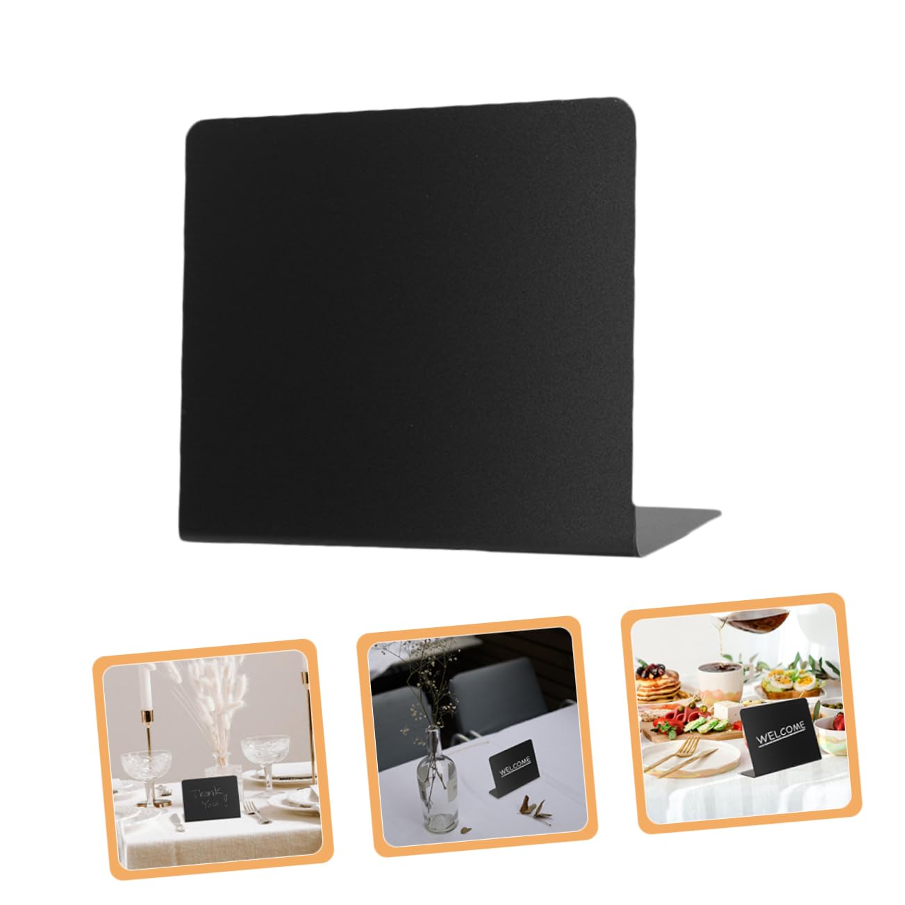 NUOBESTY 36stücke Mini Kreidetafeln Multifunktionale Form Und Nachrichtenschilder Für Hochzeiten Partys Und Dekoration Wiederverwendbare Leicht Zu Reinigende Tafel Mit Ständern