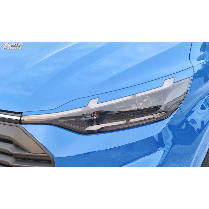 Spoilers de phares RDX Ford Transit Custom V710 paupières phares Matrix-LED ABS