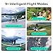 HOVERAir X1 Drone with Camera, Self-Flying Camera Drone with Follow Me Mode, Foldable Mini Drone with HDR Video Capture, Palm Takeoff, Intelligent Flight Paths, Hands-Free Control White (Combo)