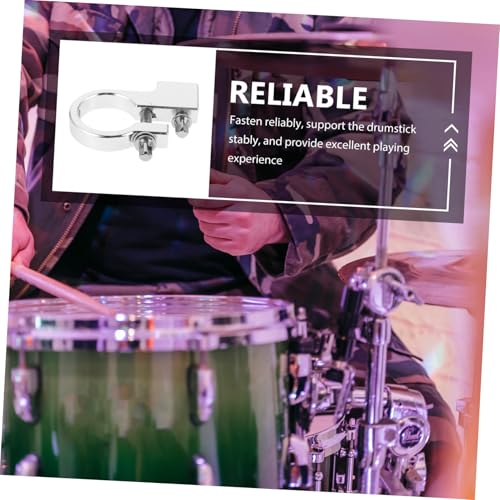 Drum Pedal Clamp Zinc Alloy Drumstick Holder for Percussion Instruments Reliable Support Durable Music Accessory for Accurate Striking and Comfortable Playing Position miniatura 5