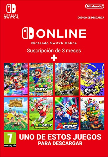 Multi-software + suscripción individual de 90 días a Nintendo Switch Online Multi-software + 3M | Nintendo Switch - Código de descarga