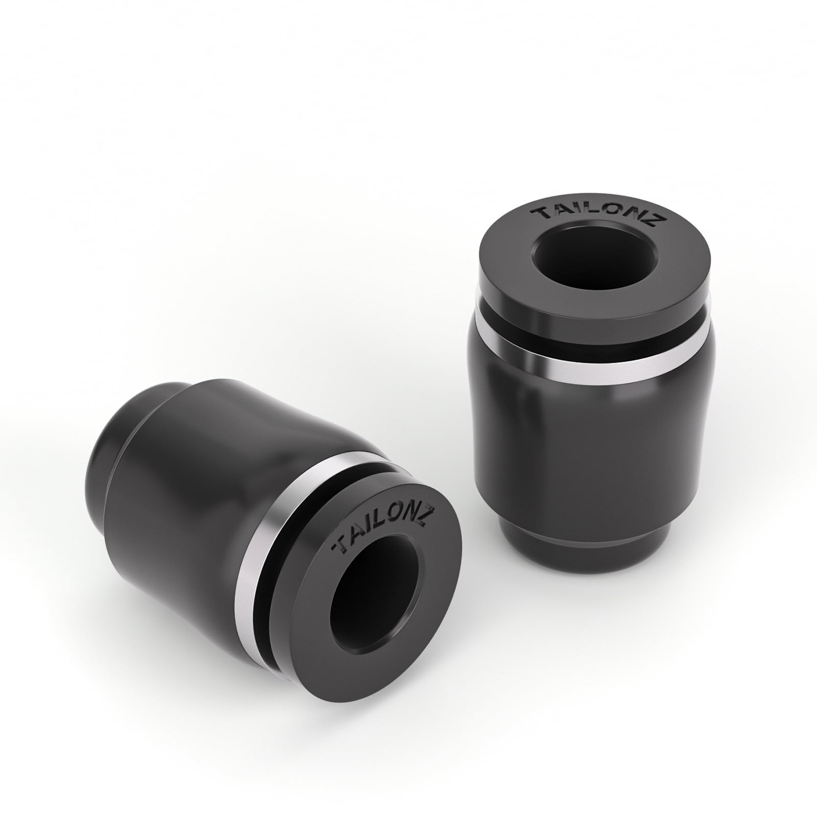 TAILONZ PNEUMATIC 3/8 inch Tube OD Plastic Push-in Connect Tubing Pneumatic Cap Plug Fitting PPF-3/8 (Pack of 10)