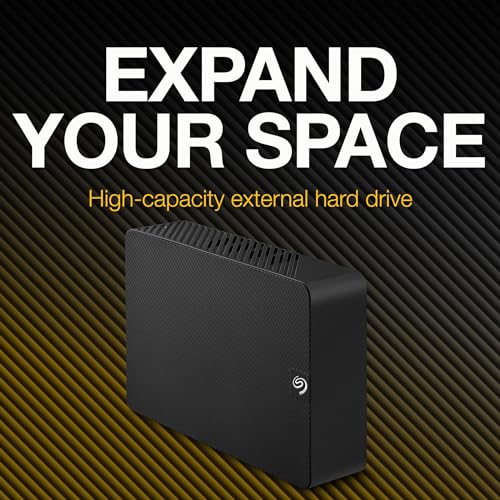 Seagate Expansion 4TB Desktop External HDD - USB 3.0 for Windows and Mac with 3 yr Data Recovery Services, Portable Hard Drive (STKP4000400) 3 51E2TWJTFjL