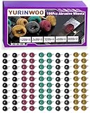 100 PCS Abrasive Buffing Wheels for Dremel, Thickened Polishing Kit 1/8 Inch Shank for Rotary Tool Accessories, Polishing Wheel Set for Metal Rust Wood Glass Watch Brass