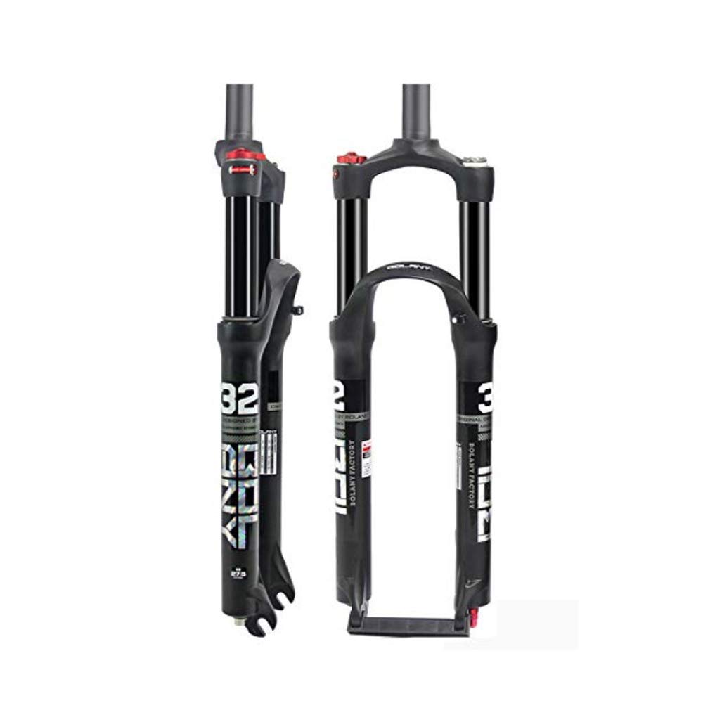 ZTZ 26''/27.5/''29'' MTB Bike Suspension Fork 120mm Travel Double Air Chamber Fork Bicycle Shock Absorber Air Fork QR 9 * 120mm + ABS Adjustment for MTB,Road - Image 4