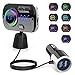Produktbild Bluetooth 5.0 FM Transmitter, 2 USB-Schnellladung QC 3.0 und 5V 2.4A, Freisprech-MP3-Player für Autos, Unterstützung für Funkadapter U-Festplatte TF/SD-Karte AUX
