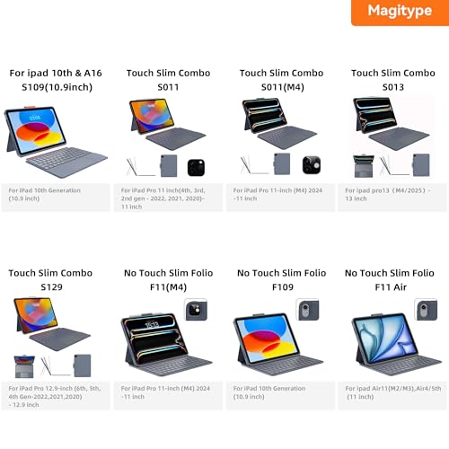 Magitype iPad Pro13 M4用キーボード付きケース S013 の商品画像 8