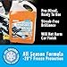 ABRO Car Windshield Washer Fluid: 1 Gallon, All Season/Weather Vehicle Window Cleaner | Streak-Free Clean | Bug and Tar Remover for Cars - 2 Pack
