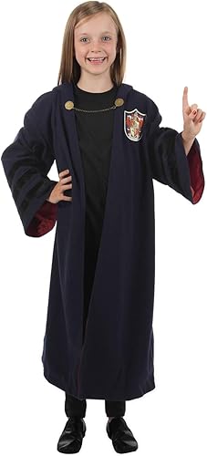 Fantastic Beasts Hogwarts House Themed Robes for Kids, Vintage Hogwarts Robe, Harry Potter Wizard Cloak Cosplay Costume