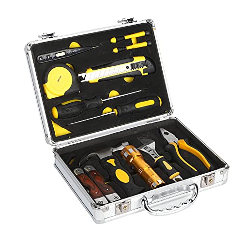 Kit de herramientas para reparación doméstica con caja