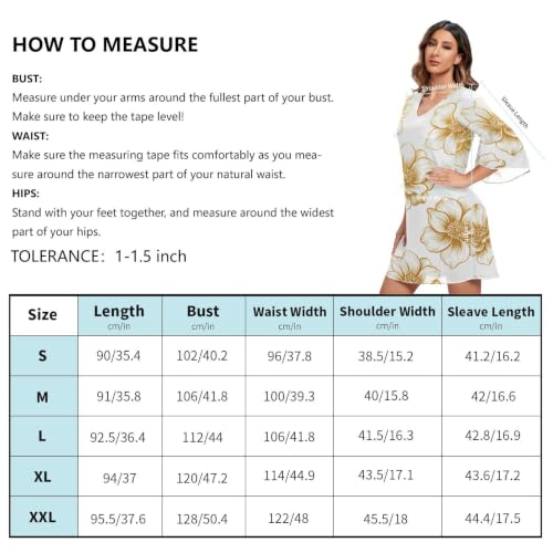 Robe d'été évasée légère pour masquer les rondeurs chic - 5