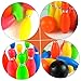 Mipcase Educational Boys and Girls Bowling Set Bowling Balls Indoor Ball Game Toys Safe Fun for Boys Girls for Family Interaction Random Style