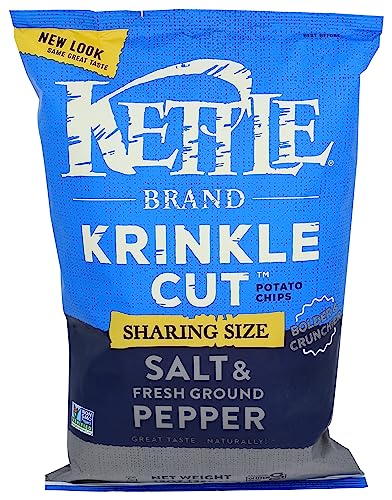 Kettle Foods, Chips Krinkle Cut Salt And Pepper, 13 Ounce #TOP22