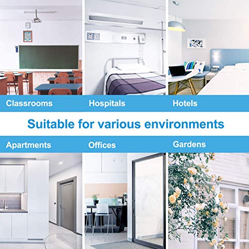 Wireless Door Bell Kit,Surnice Mini Wireless Doorbell For Home With 1 Push Button Transmitter And 1 Receivers,Operated Door Bells,Long Range Waterproof Wireless Door Bell (Plug In Version,White) #TOP6