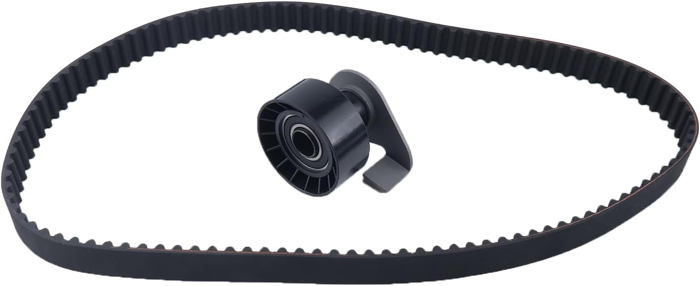 Belt Tensioner & Timing Belt ED0024403380-S ED0041100090-S Compatible for Kohler LDW602 LDW702 LDW903 LDW1003 Engine