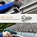 Allkeen 304 Stainless Steel Self Tapping Screws for Gutter Guard #8 x 1/2