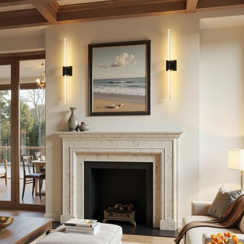Apliques de pared interior LED regulables modernos con USB para dormitorio 7