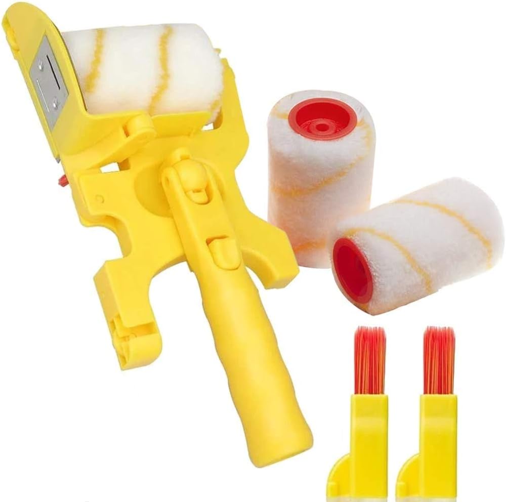 XT Pole Mountable Professional Edger with 2-Pack Replacement Rollers, 2-Pack Brushes
