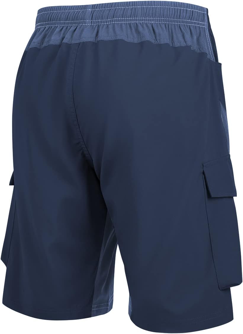 VAYAGER Men's Hiking Cargo Shorts Lightweight Multi Pocket Casual Outdoor Travel Shorts for Fishing Camping