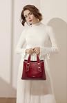 LAORENTOU Women Crossbody Handbags Cow Leather Satchel Handbags for Women Top-handle Shoulder Tote Purses