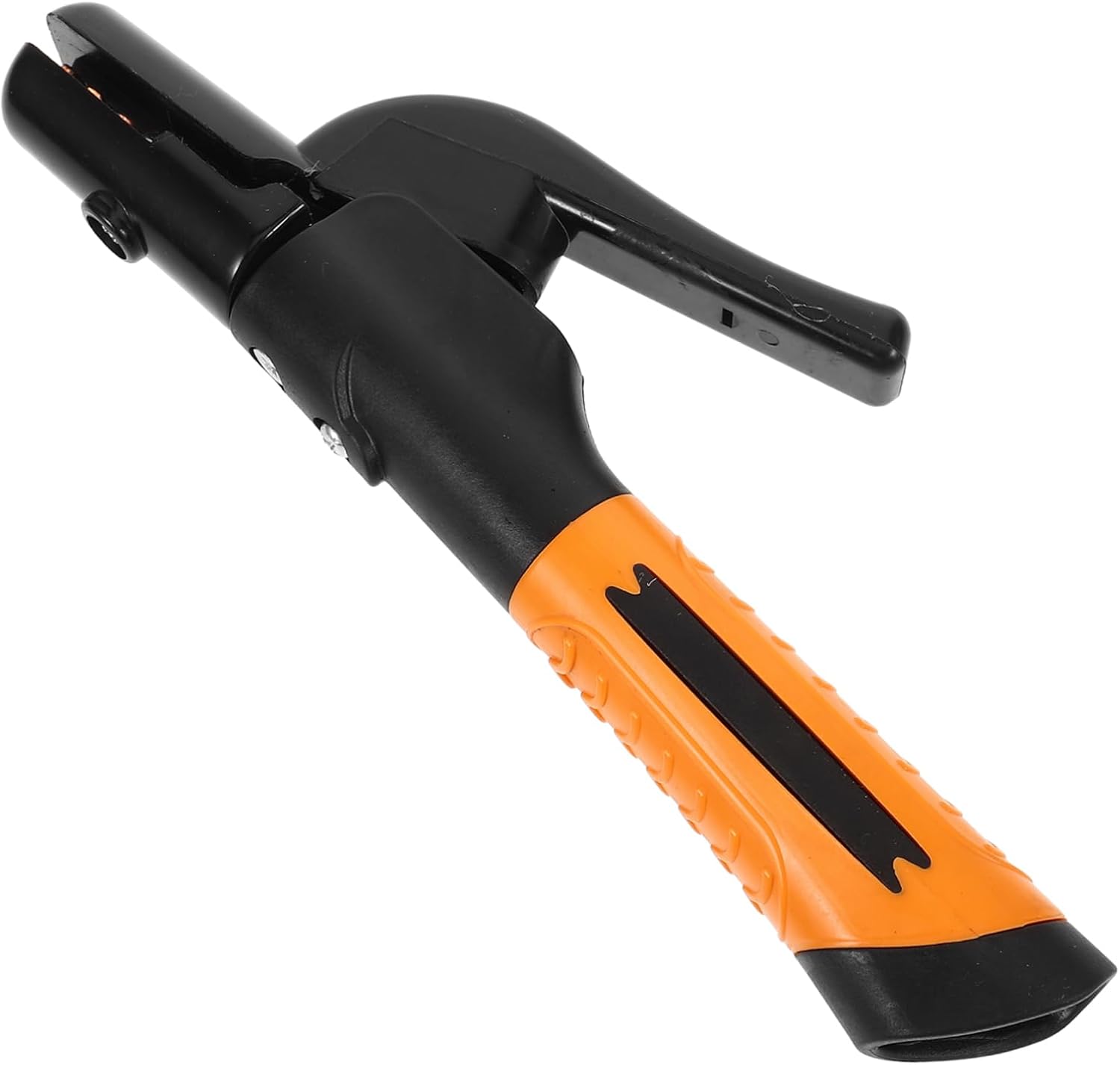 Gatuida Heavy Duty Copper Clamp for Welding Ergonomic Jaw Holding Pliers Dual-color Handle Versatile Tool for Electricians and Welders Workshops