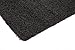 Cozy Shag Collection Charcoal Grey Solid Shag Rug (3'3