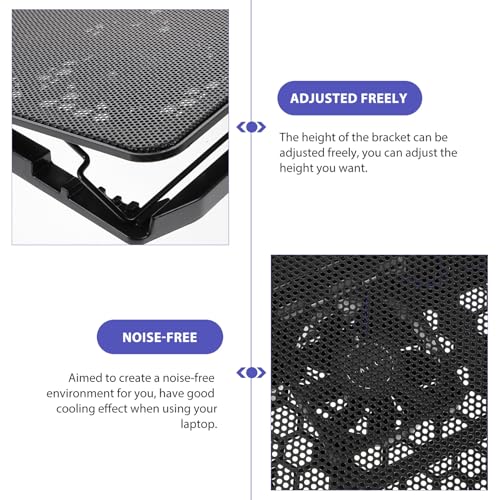 Base refrigerante para laptop Homoyoyo con 6 ventiladores miniatura 3