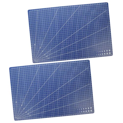Operitacx 2piezas Alfombrillas De Corte Tapetes De Corte Para Grabado De Accesorios Para Manualidades Protección De Mesa