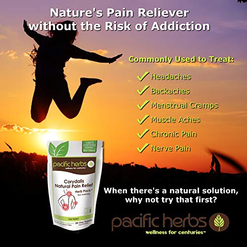 Pacific Herbs Corydalis Natural Pain Relief Herbs #TOP3
