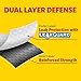 Glad Trash Bags, Tall Kitchen Drawstring Garbage Bags, OdorShield 13 Gallon Grey Trash Bag, Febreze Citrus and Zest, 40 Count
