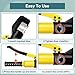 BLIKA Hydraulic Crimping Tool 10 Tons, 12 AWG to 2/0 Battery Cable Crimper Tool with 13 Dies, Hydraulic Wire Crimping Tool Kit for 1/8